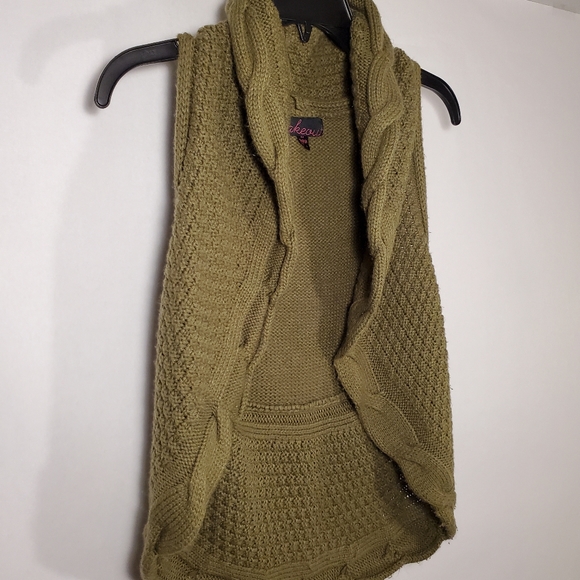 Takeout Women's Sleeveless Open Sweater Vest XS - Picture 3 of 12